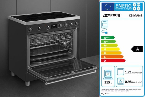 SMEG C9IMAN9 met energielabel